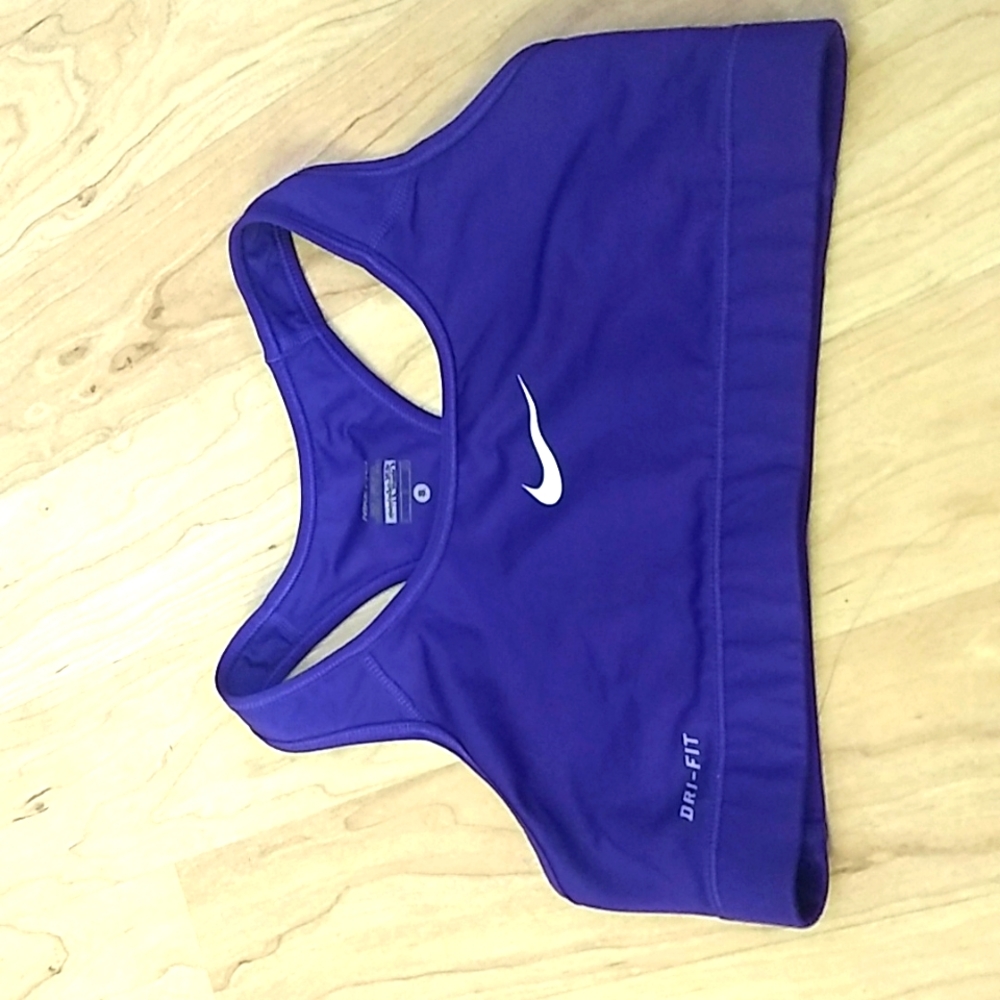 Nike Sports Bra Purple Small